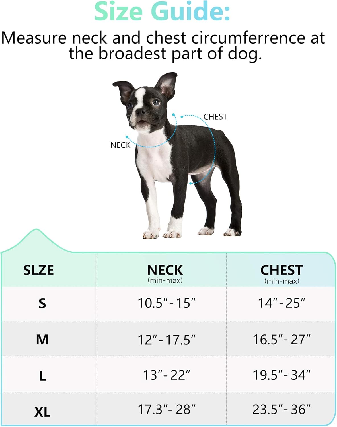 FIDA Dog Harness, No Pull Reflective Harness Front Clip Easy Control Handle Adjustable Soft Padded Pet Vest
