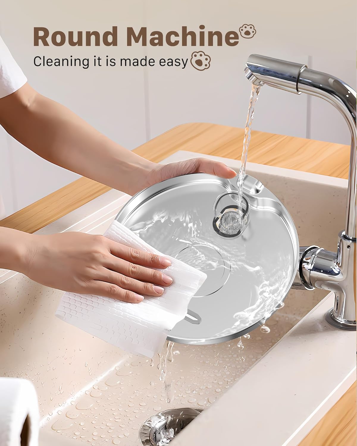 Stainless steel water fountain