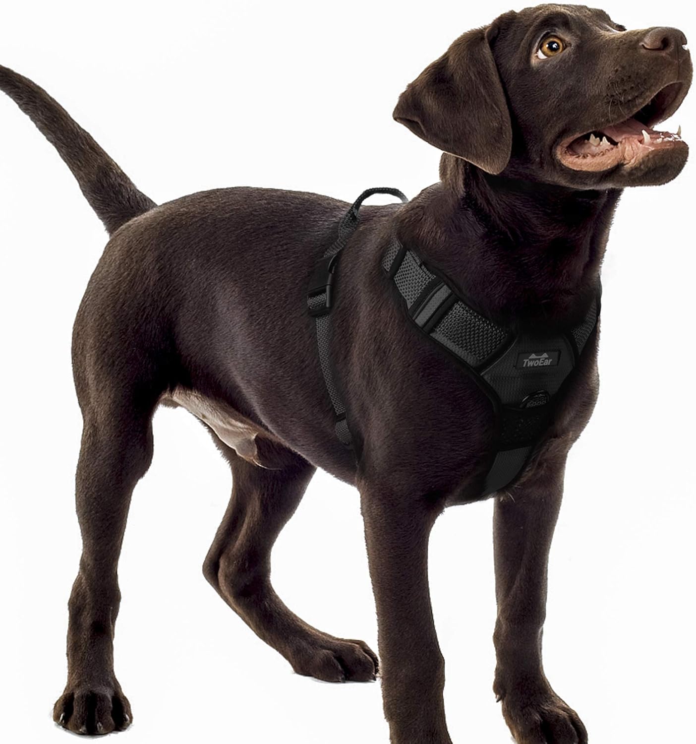 FIDA Dog Harness, No Pull Reflective Harness Front Clip Easy Control Handle Adjustable Soft Padded Pet Vest