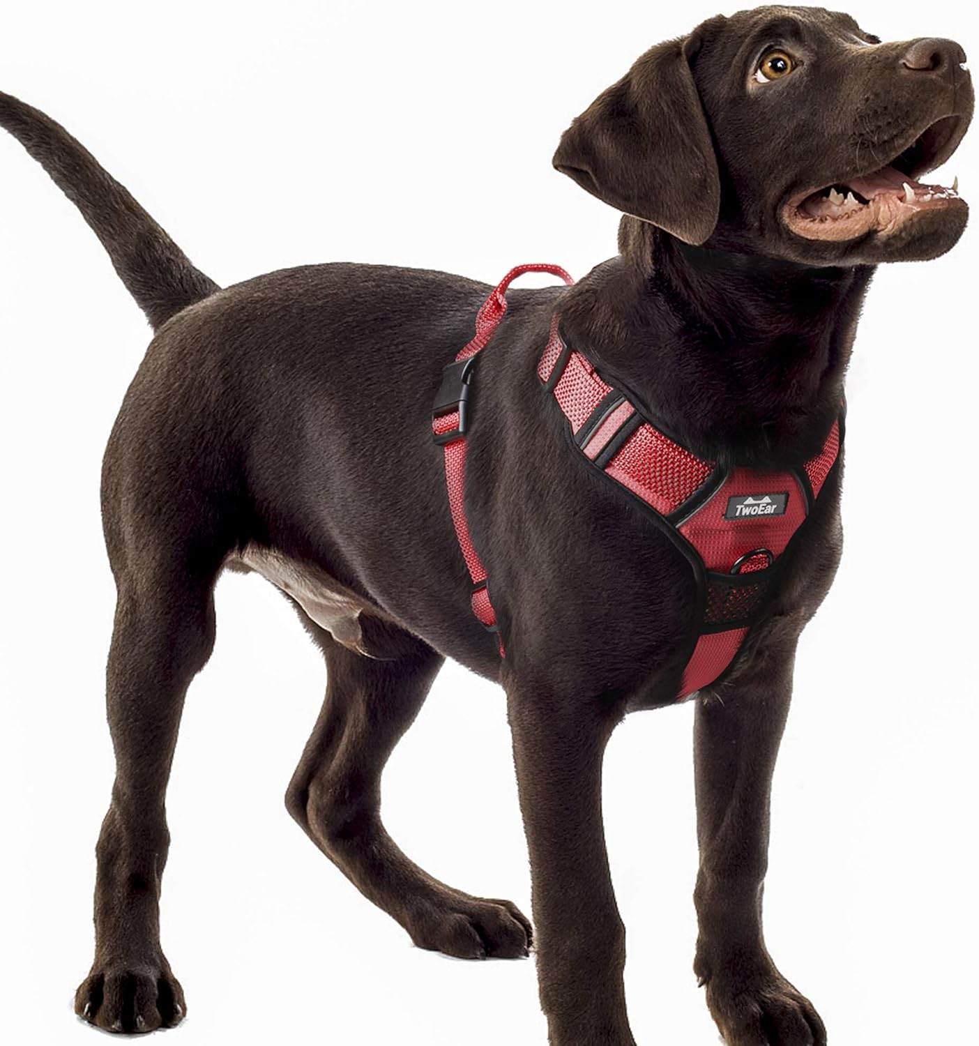 FIDA Dog Harness, No Pull Reflective Harness Front Clip Easy Control Handle Adjustable Soft Padded Pet Vest
