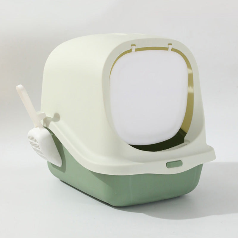 Modern Hooded Cat Litter Box