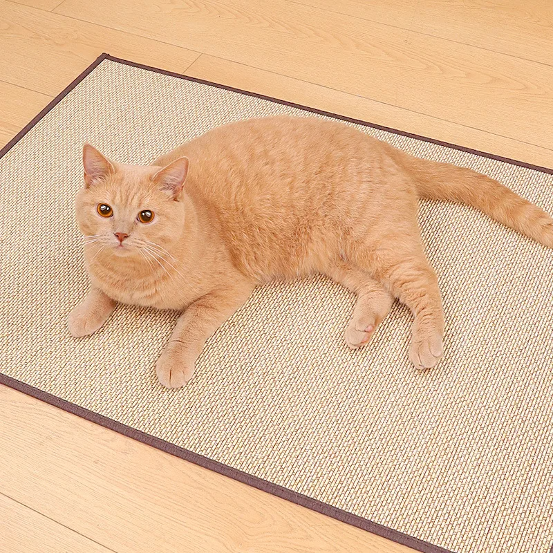 Durable Bamboo Pet Mat with Anti-Scratch Surface