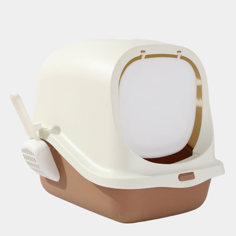 Modern Hooded Cat Litter Box