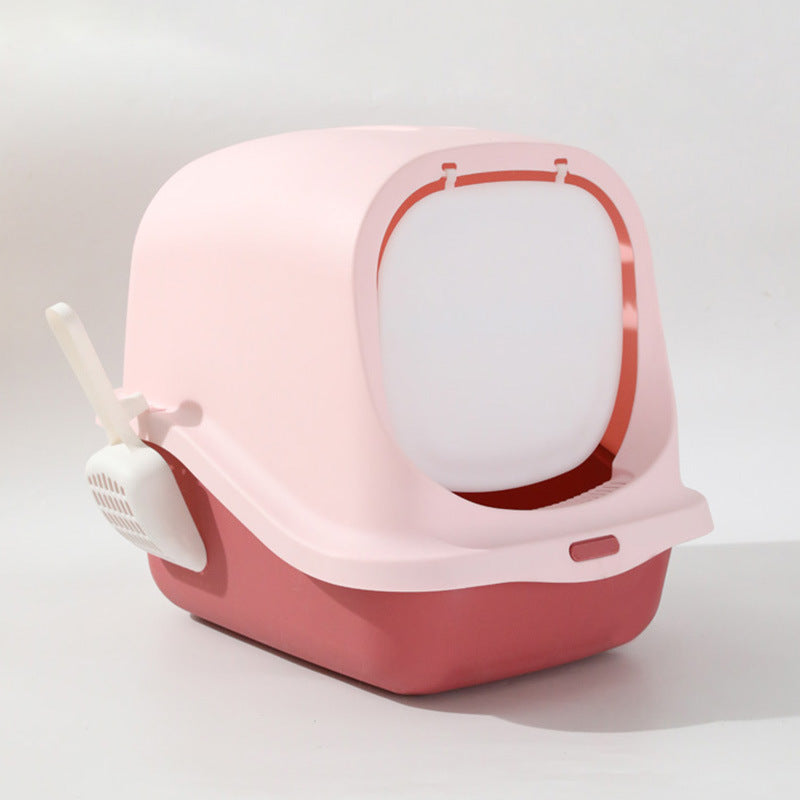 Modern Hooded Cat Litter Box