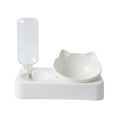 Load image into Gallery viewer, Auto-Replenish Pet Feeder with Cat Ear Bowl - Food & Water Duo
