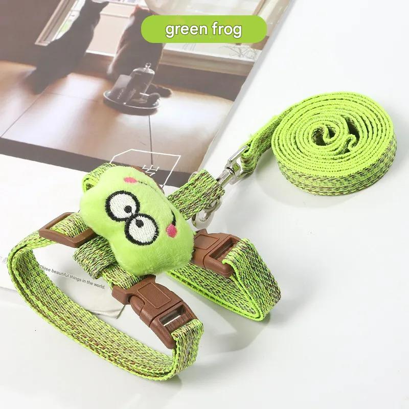 Adjustable Cat Harness and Lead Set with Cute Animal Design - Padded Pet Vest