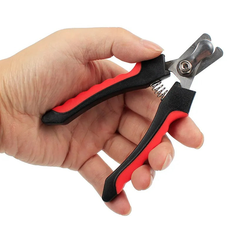 2-in-1 Pet Nail Grooming Kit with Clippers & File – Safe & Easy Trimming for Dogs & Cats