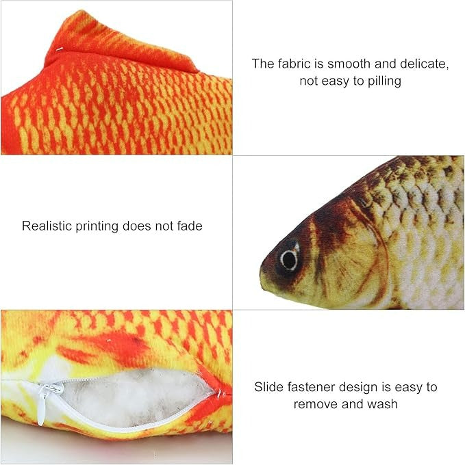 Electric Cat Fish Toy Interactive Simulation