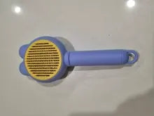 Self-Cleaning Pet Grooming Brush for Dogs & Cats | Deshedding Comb with Cute Design