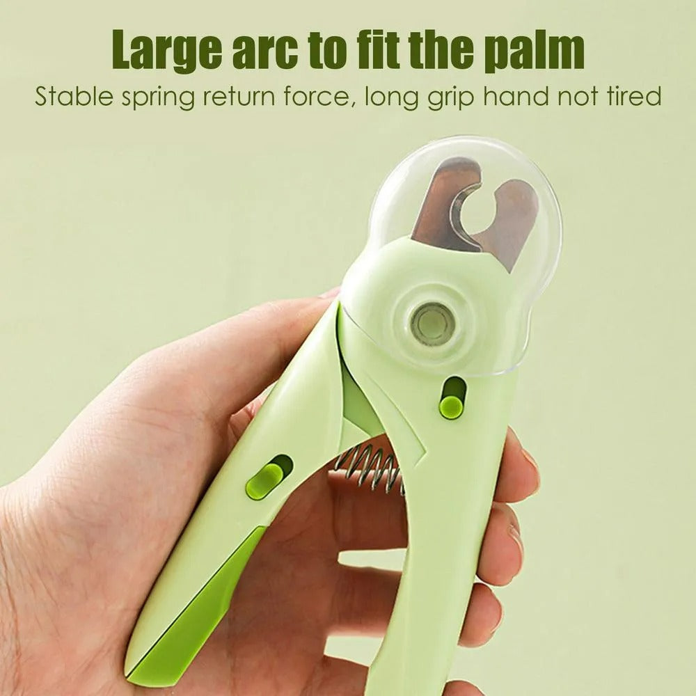 LED Light Pet Nail Clippers – Safe & Easy Trimming Tool for Dogs, Cats & Small Animals