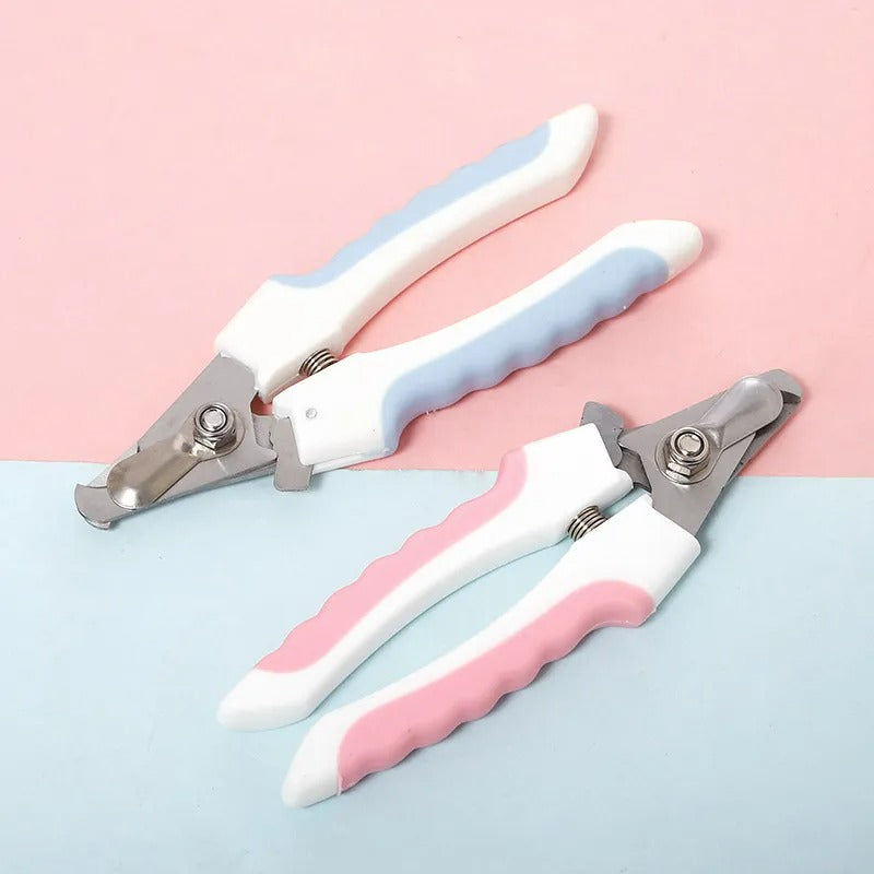 2-in-1 Pet Nail Grooming Kit with Clippers & File – Safe & Easy Trimming for Dogs & Cats