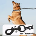 Load image into Gallery viewer, Reflective Dog Leash and Collar Set with Heavy-Duty Chain - Durable & Anti-Bite