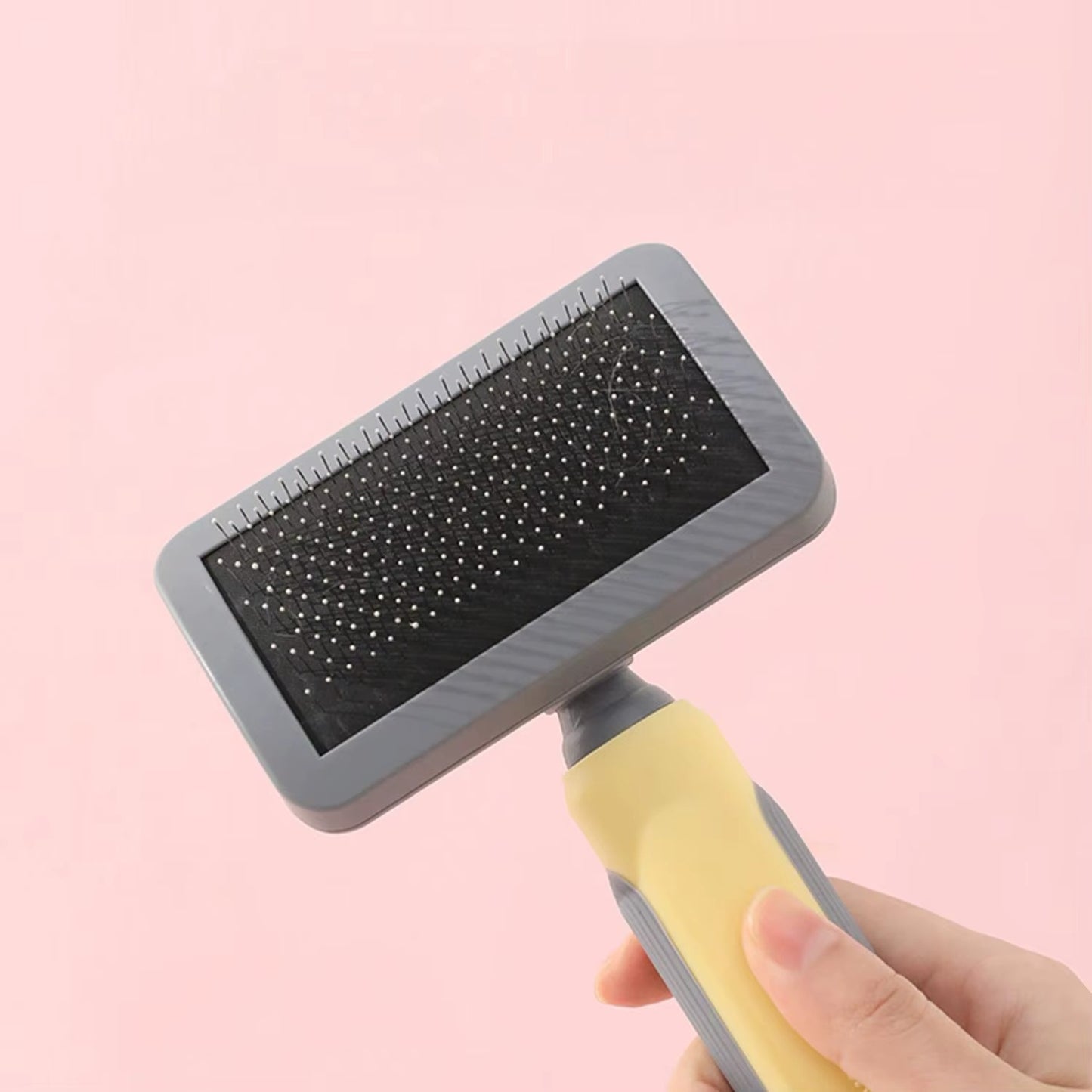 Professional Pet Slicker Brush – Gentle Grooming & Deshedding Tool for Dogs & Cats