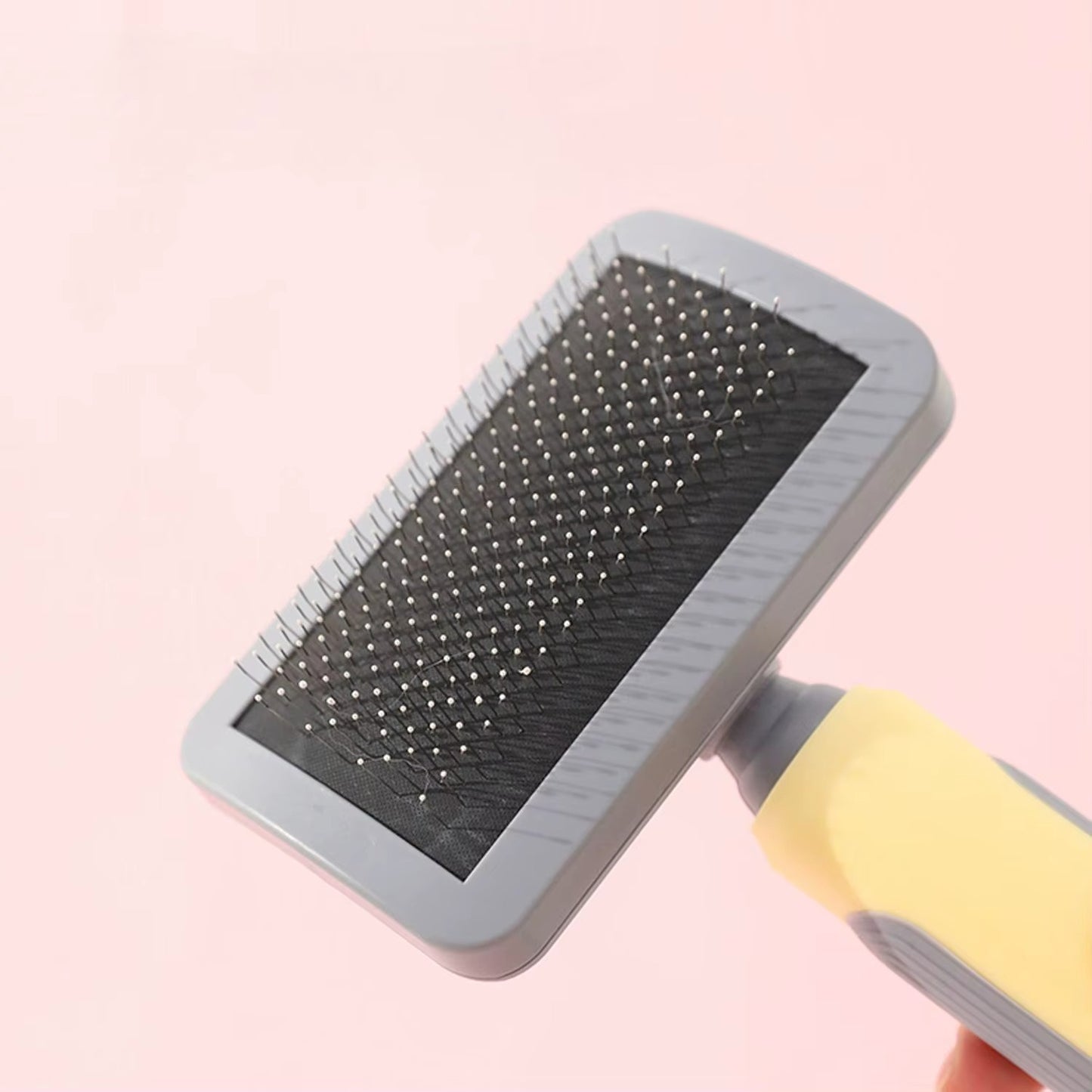 Professional Pet Slicker Brush – Gentle Grooming & Deshedding Tool for Dogs & Cats