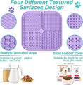 Load image into Gallery viewer, BPA-Free Silicone Slow Feeder Lick Mat for Dogs & Cats – Anxiety Relief