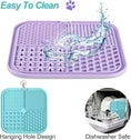Load image into Gallery viewer, BPA-Free Silicone Slow Feeder Lick Mat for Dogs & Cats – Anxiety Relief