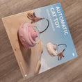 Load image into Gallery viewer, Interactive 2-in-1 Smart Cat Toy – Automatic 360° Laser & Feather Teaser (UFO Design)