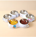 Load image into Gallery viewer, Charming Critter Double Diner - Stainless Steel Pet Bowls Non-Slip