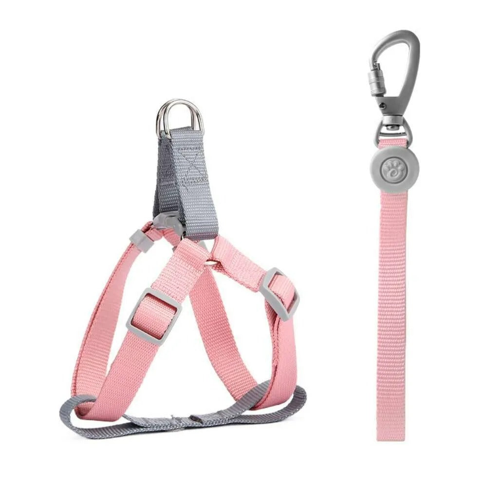 Adjustable & Escape-Proof Cat Harness and Leash Set - Comfortable Pet Vest for Cats