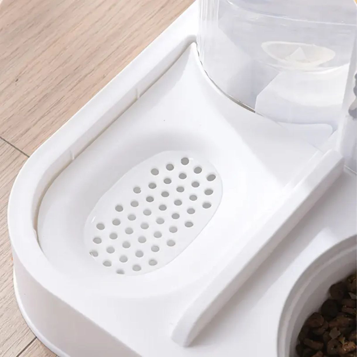 Self-Dispensing Pet Feeder & Waterer