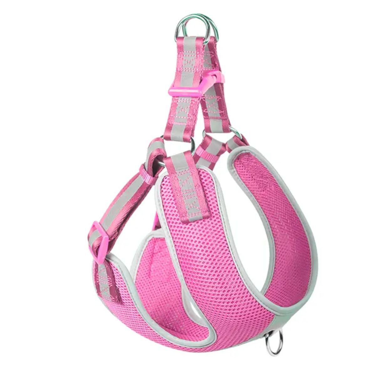 FIDA Reflective Step-In Dog Harness - Breathable Mesh, No-Pull Design