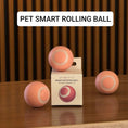 Load image into Gallery viewer, Pet smart rolling ball with packaging on a wooden surface