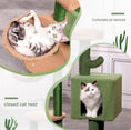 Load image into Gallery viewer, Two-Tone Multi-Level Cat Tree Tower – Cozy Basket Bed, Condo & Sisal Scratching Post