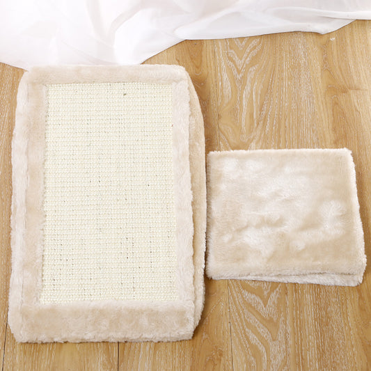 Modern & Multi-Functional Cat Pyramid: Scratching Post, Hideaway & Play Centre