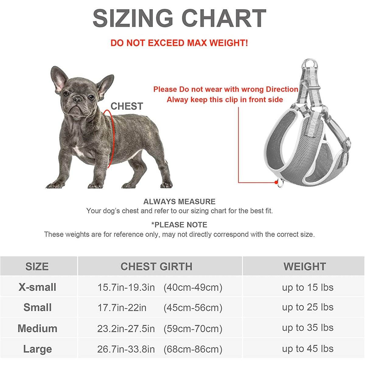 FIDA Reflective Step-In Dog Harness - Breathable Mesh, No-Pull Design