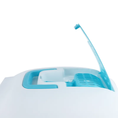 Modern Hooded Litter Box Set with Ventilation & Easy-Clean Tray !