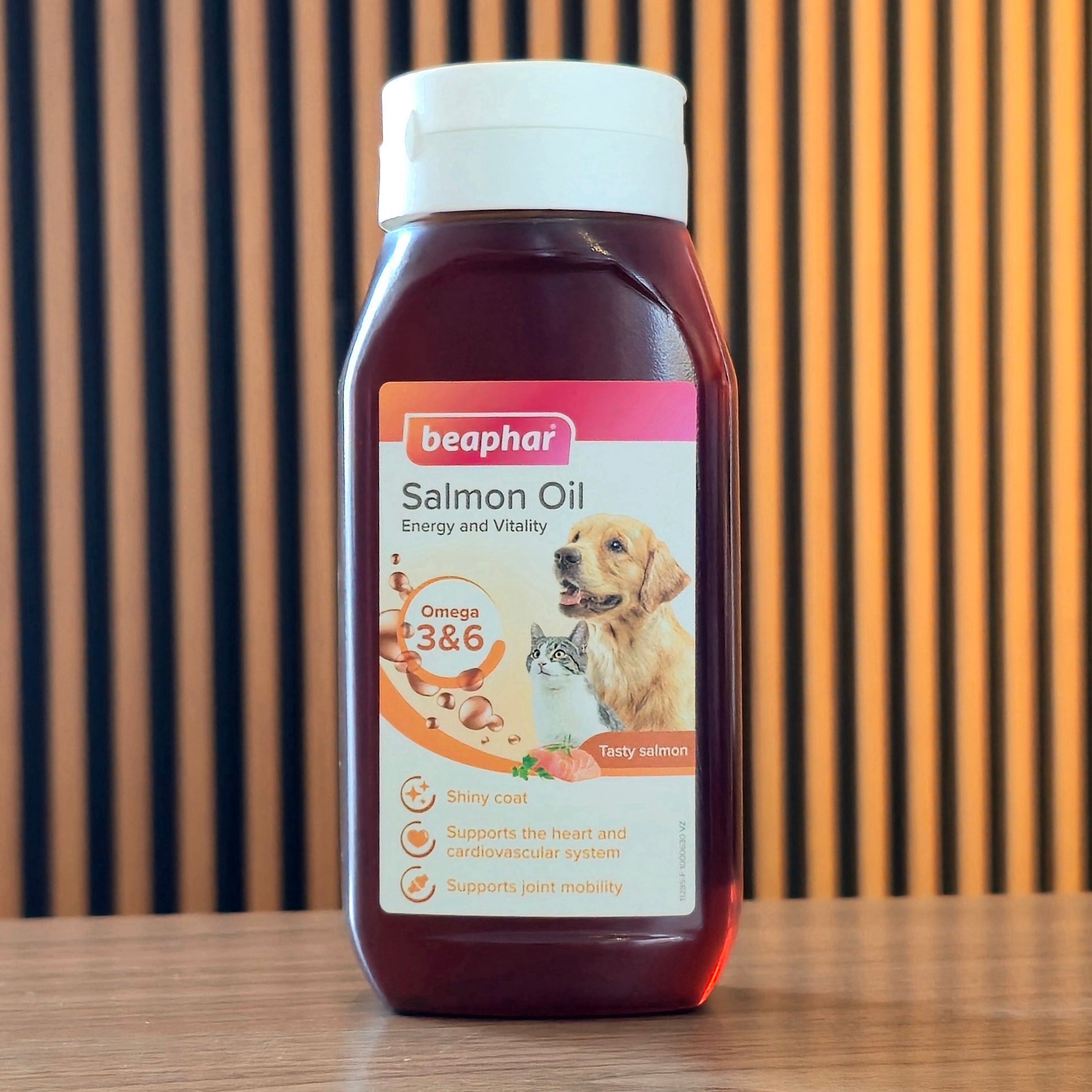 Beaphar Premium Salmon Oil for Dogs & Cats – Omega 3 & 6
