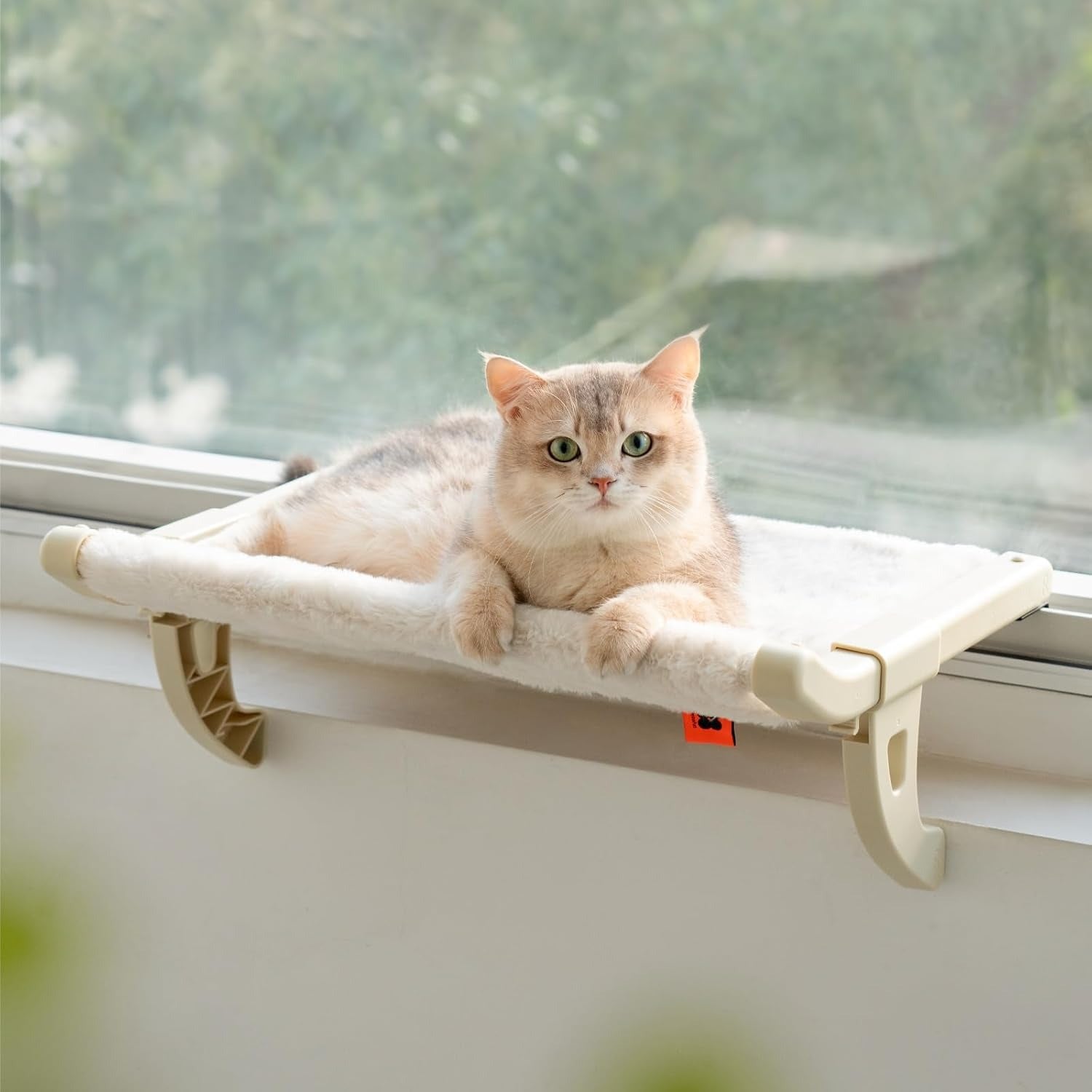 MEWOOFUN Window Sill Perch for Indoor Cats hammock