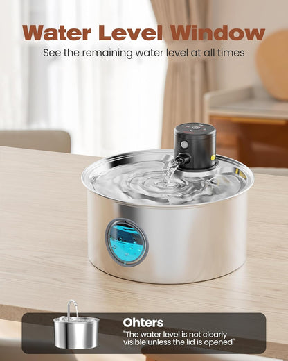 Stainless Steel Water Fountain With Sensor