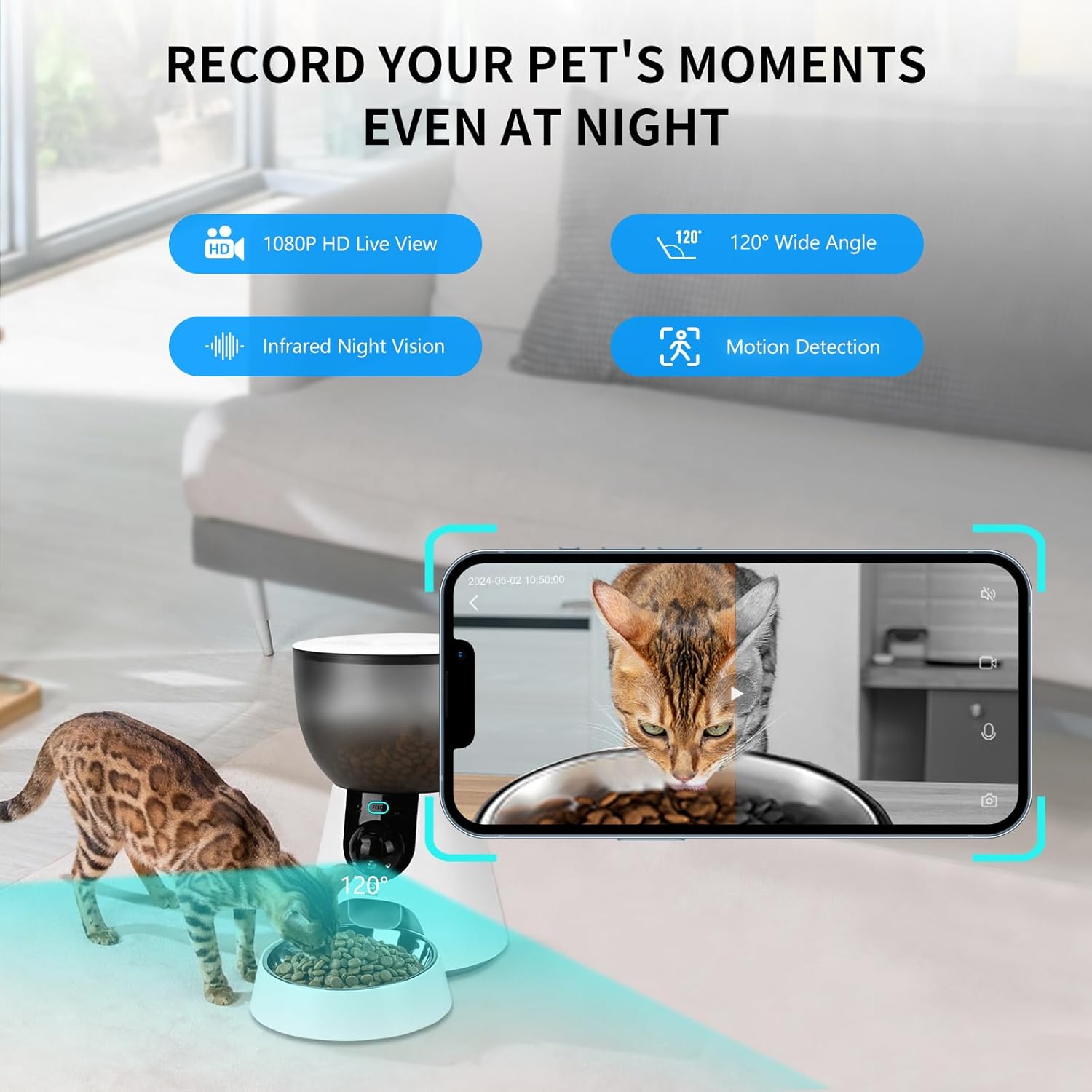 Smart Pet Feeder With Camera