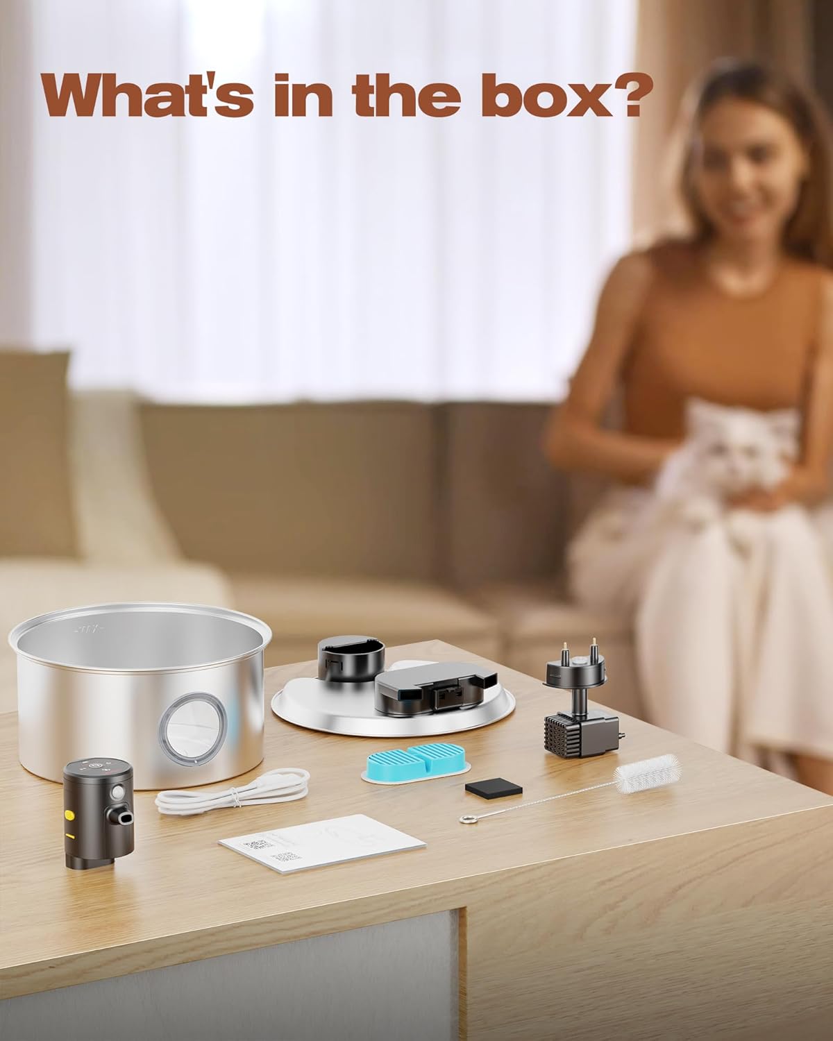 Stainless Steel Water Fountain With Sensor