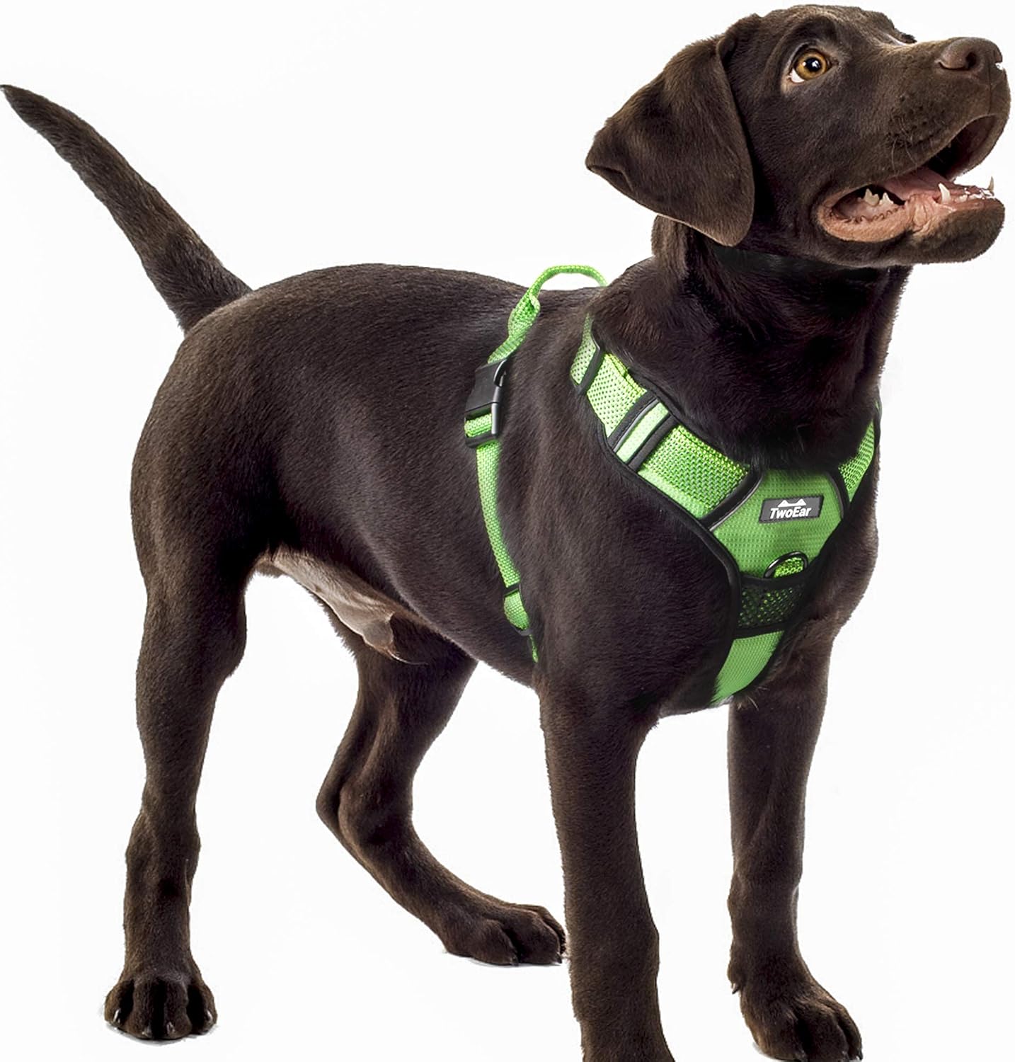 FIDA Dog Harness, No Pull Reflective Harness Front Clip Easy Control Handle Adjustable Soft Padded Pet Vest