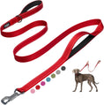 Load image into Gallery viewer, FIDA 4 FT Heavy Duty Dog Leash with 2 Comfortable Padded Handles
