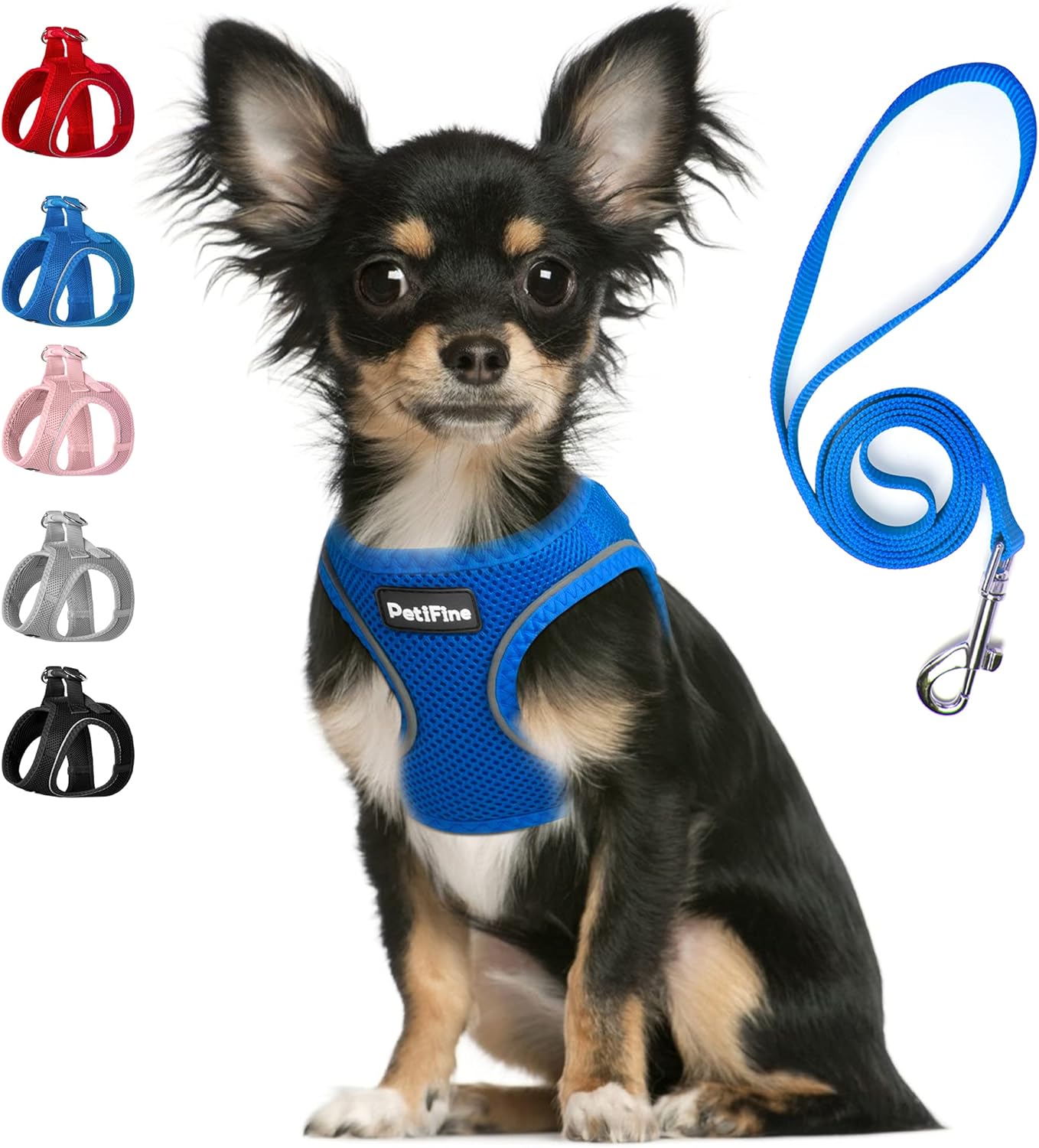 FIDA Step in Small Dog Harness and Leash Set