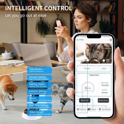 Smart Pet Feeder With Camera