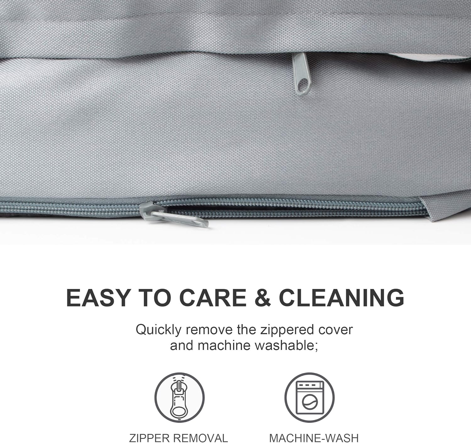 FIDA Orthopedic Dog Bed with Memory Foam Base with Removable Washable Cover