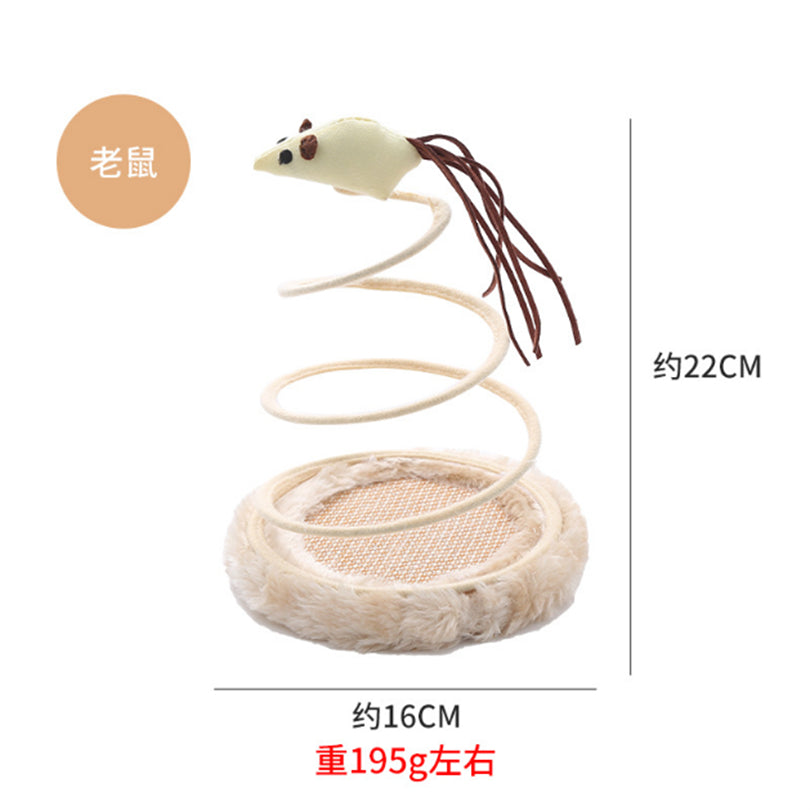 Springy Mouse Cat Toy