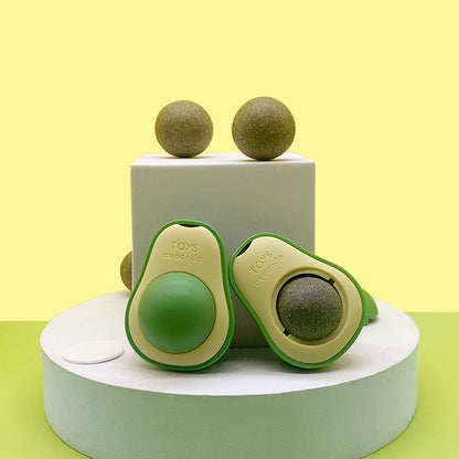 Avocado Catnip Ball Toy