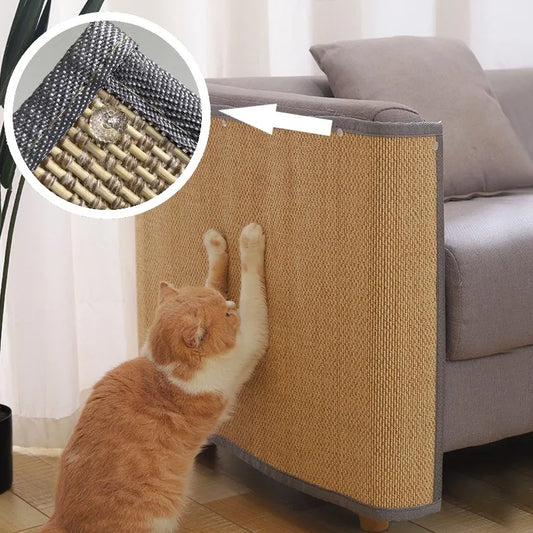 Durable Bamboo Pet Mat with Anti-Scratch Surface
