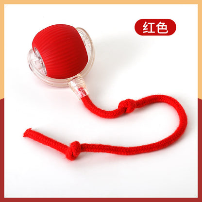 Electric Smart Tail Rolling Ball - Interactive Cat Toy