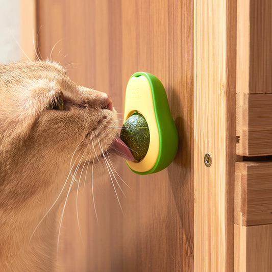 Avocado Catnip Ball Toy