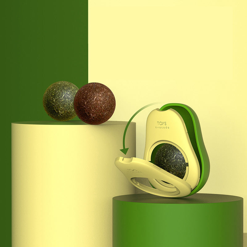Avocado Catnip Ball Toy