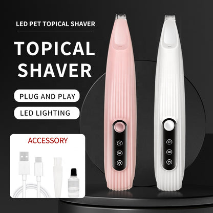 Precision Pet Paw Trimmer with LED Light.