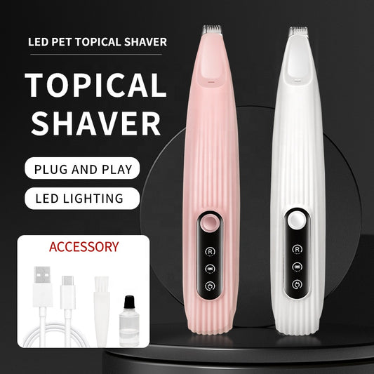 Precision Pet Paw Trimmer with LED Light.