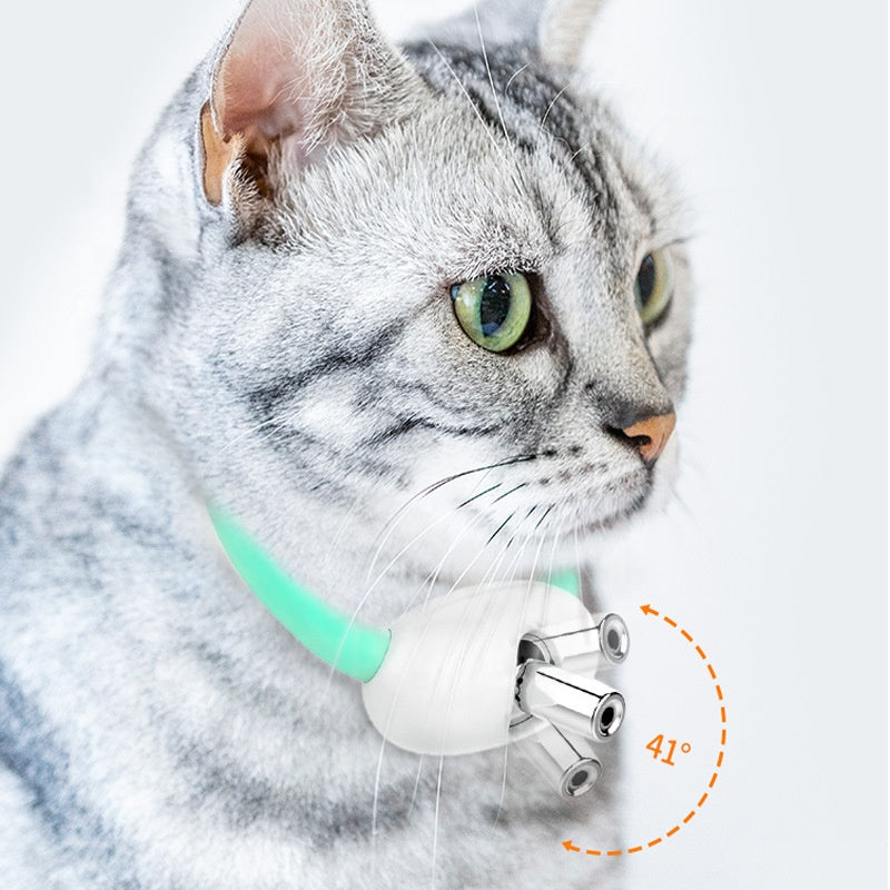 Interactive Cat Laser Collar Toy