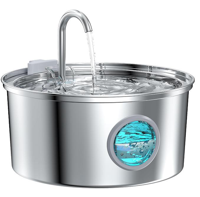 Stainless steel water fountain 3.2 L